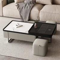 Type italien minimalisme Table Basse nordique Simple salon canapé Table Basse d'appoint Designers marbre meubles de maison Basse FYCT 4