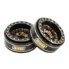 INJORA 1.0 Plus Brass Beadlock Wheel Rims for 1/24 1/18 RC Crawler SCX24 TRX4M FCX24 (W1101 W1102 W1103 W1107) 5