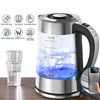 Intelligent Thermostatic Glass Electric Kettle 1.8L Household Boilng Water Multifunction 220V Automatic Power Off Insulation 1