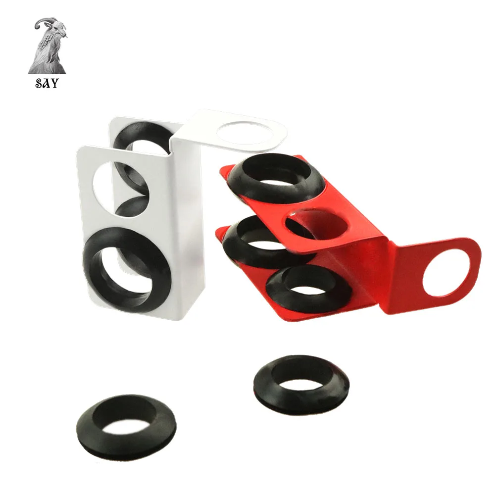 Metal & Silicone Hookah Shisha Hose Holder For Hookah Sheesha Chicha Narguile Smoking Accessories Can Hold 2 Hose Vattenpipa hookah accessories hookah holder