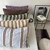Cotton Pillowcase Colorful Stripe Pillow Case Bedding Black Pillow Cover Envelope Pillow Case Cover Nordic Sling 1