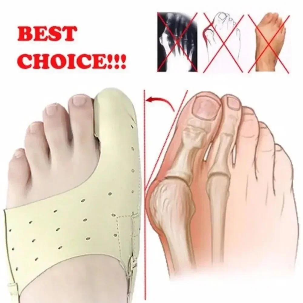 Foot Care Tool Elastic Bunion Corrector Toe Separators Toe Corrector 1 Piece Big Foot Bones Toe Separator Hallux Valgus Orthopedic Supplies