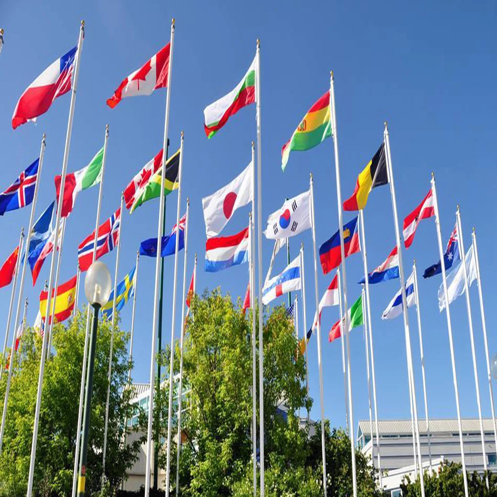

National Flags Customizable 90* 150CM American Flag Without Flag Pole Large Flying Flag Outdoor Display Flag Banner Decoration