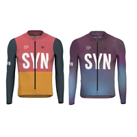New Style SYN Team Cycling Jersey men 2025 SPring Summer SYNDICATE  Long sleeve Jersey Bicycle Sports Riding Bicycle Shirts 1