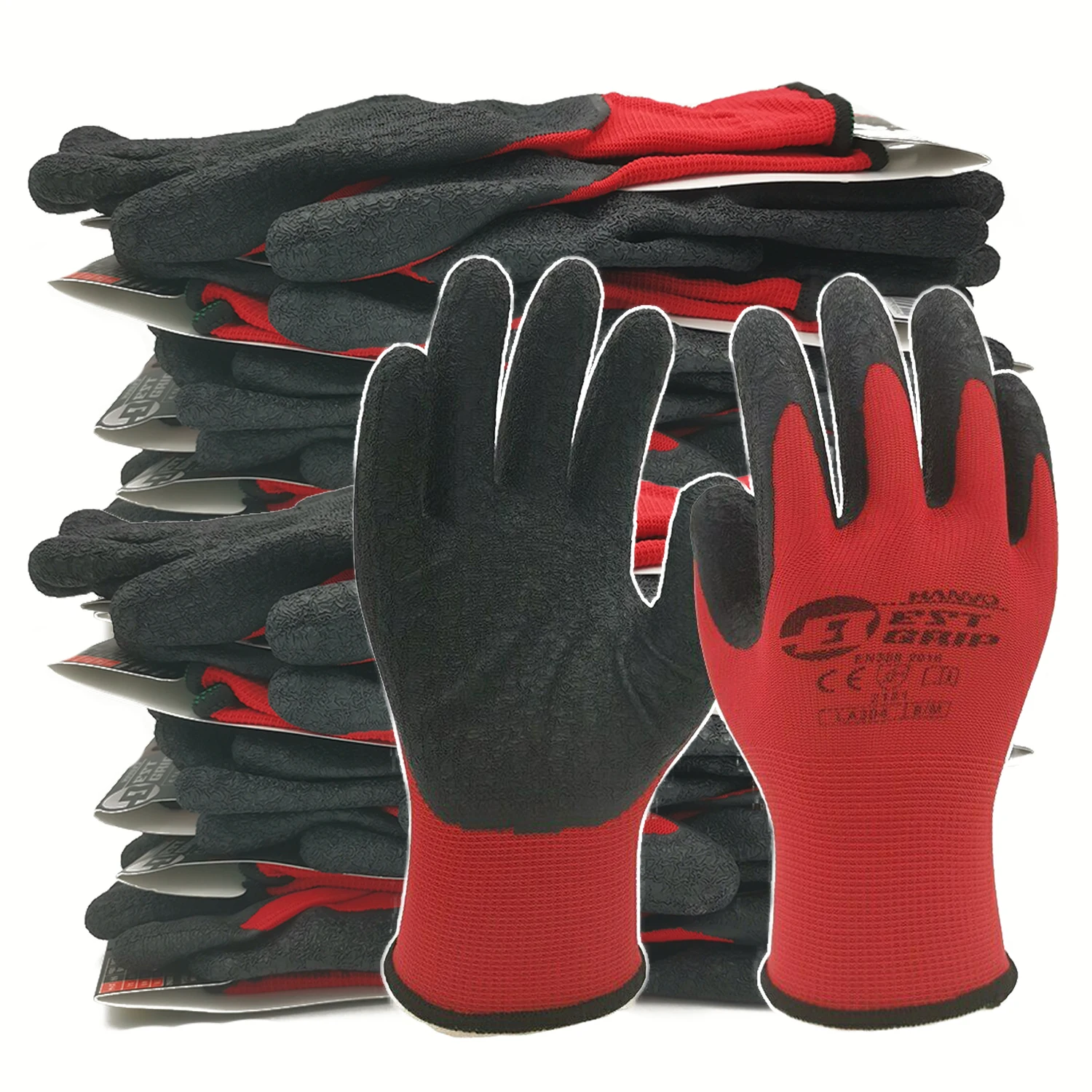 Men Women Non-Slip 10 Pairs Bulk Nitrile Rubber Coated Working Yard Grip  Palm Dipped Oil Resistant and Hand-Friendly Work Gloves - China Gardening  Work Gloves and Cut Resistant Gloves price