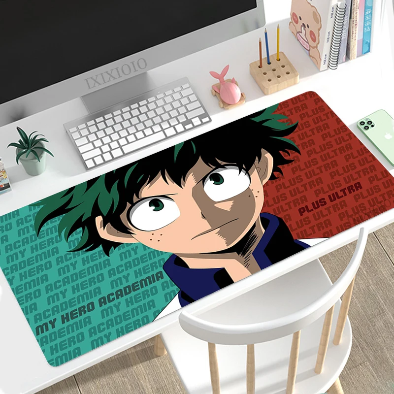 My Hero Academia Mouse Pad 70x30cm Gaming Mousepad Anime Gadget Office  Notbook Desk Mat Laptop Padmouse Games Pc Gamer Mats - Mouse Pads -  AliExpress