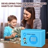Children Fingerprint Password Box Piggy Bank Atm Toy Colorful Kids Money Steel Electronic Digital Deposit Safe Box Toys Gifts 6
