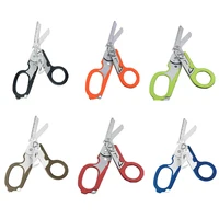 Multifunctional Foldable Trauma Scissors with Cutter and Glass Breaker Outdoor Rescue Tool for Hospital Home Outdoor Camping 1