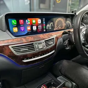 GXGLNAV Android радио для Mercedes Benz S Class W222 W221 CL W216 авто монитор автомобиля IPS экран мультимедийный плеер 2 Din