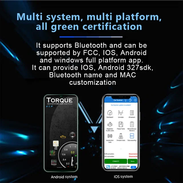 Bluetooth ELM327 V2.1 V1.5 Auto OBD Scanner Code Reader Tool Car Diagnostic Tool Super MINI ELM 327 For Android 2