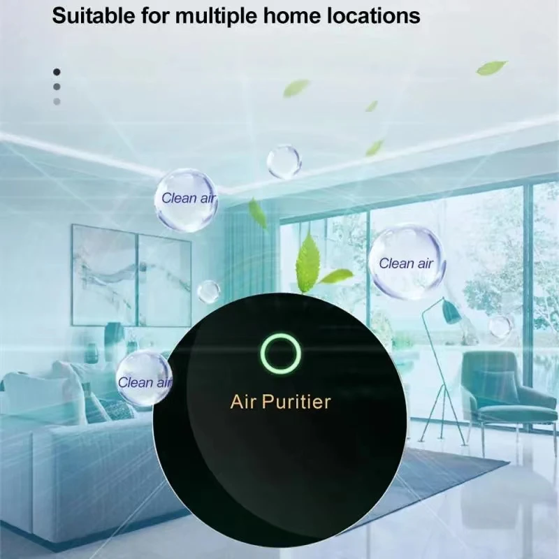 15 Million Negative Ion Air Purifier Filter Smoke Dust Odor Remover Air Freshener Usb Plug-In Purifier for Home Deodor