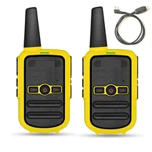 Walkie talkie KD C52 – émetteur récepteur portatif, Station Radio amateur bidirectionnelle, cadeau pour enfants, 2 pièces WLN KD C52 MINI