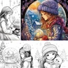 1pc Art Coloring Book 22 Page Coloring Books Gift For Birthday Party Relieve Stress Kill Time Graffiti Painting Drawing Art Book 5