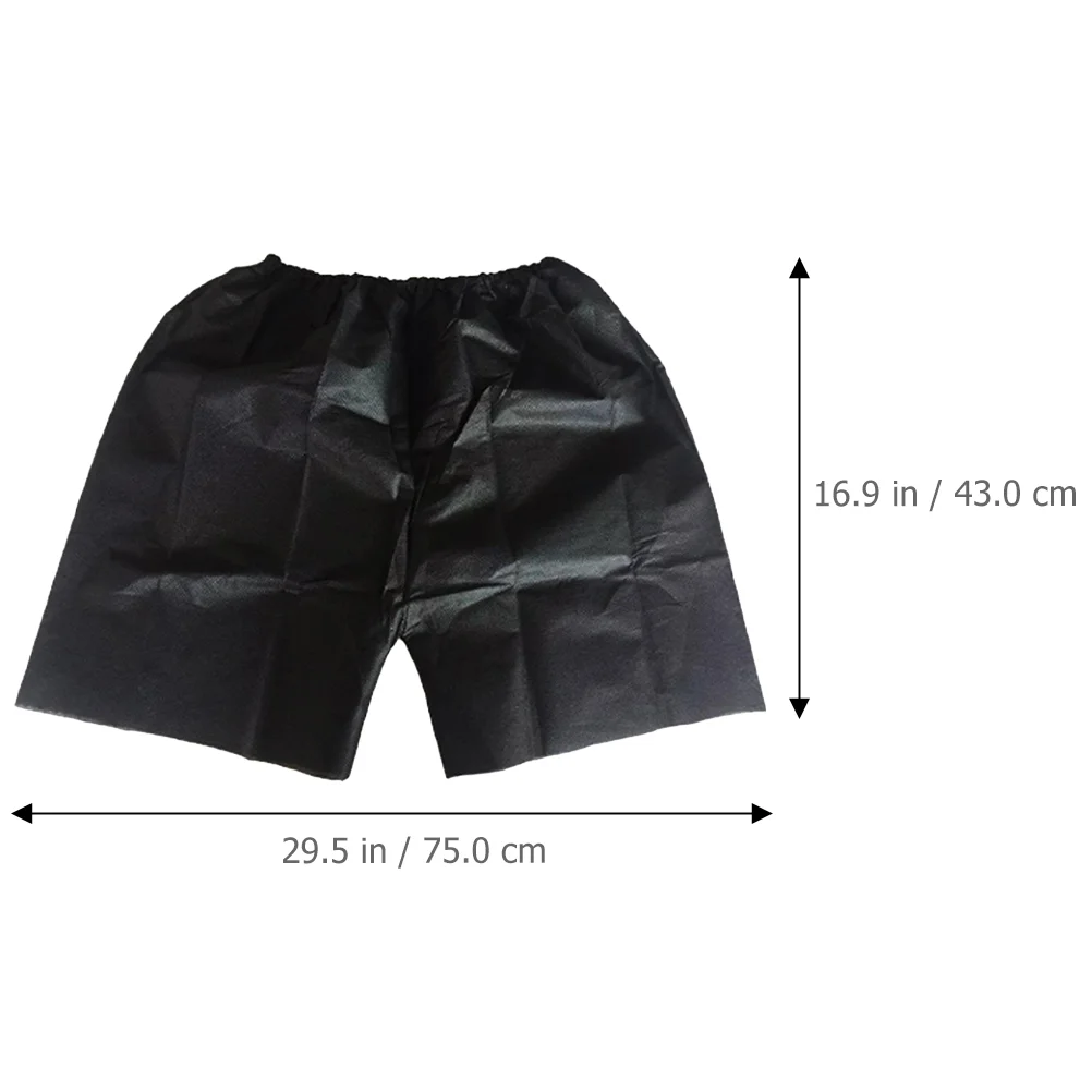50 Pcs Disposable Panties Jersey Boxers Sweatshorts Men Compact Tight