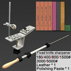 Professional Knife Sharpener with Diamond Honing Whetstone - Ship with 24h (Senior Set)