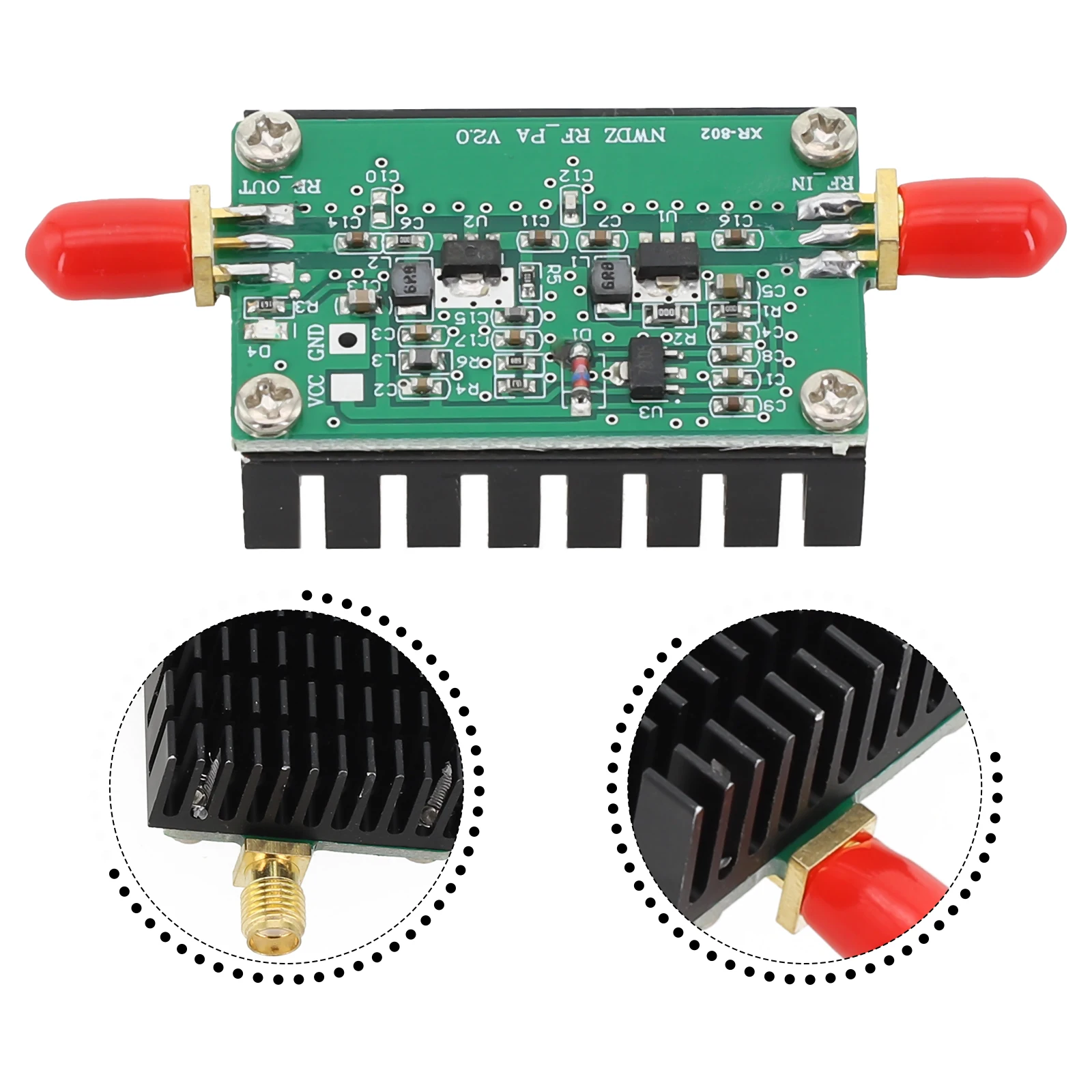Усилитель мощности 2 МГц-700 МГц 3 Вт HF/VHF/UHF/FM | AliExpress