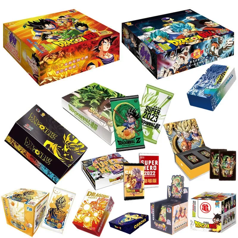 2023 New Anime Dragon Ball Z Collection Card Box Booster Packs Super Sexy Anime Cartas Tcg Acg Carte Da Gioco