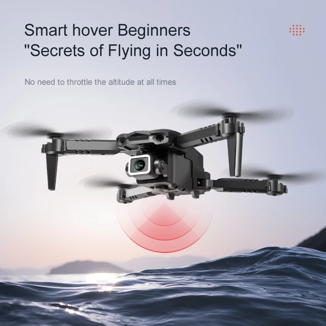 S128 Mini Drone 4K HD Camera Three-sided Obstacle Avoidance Air Pressure Fixed Height Professional Foldable Quadcopter Toys 4