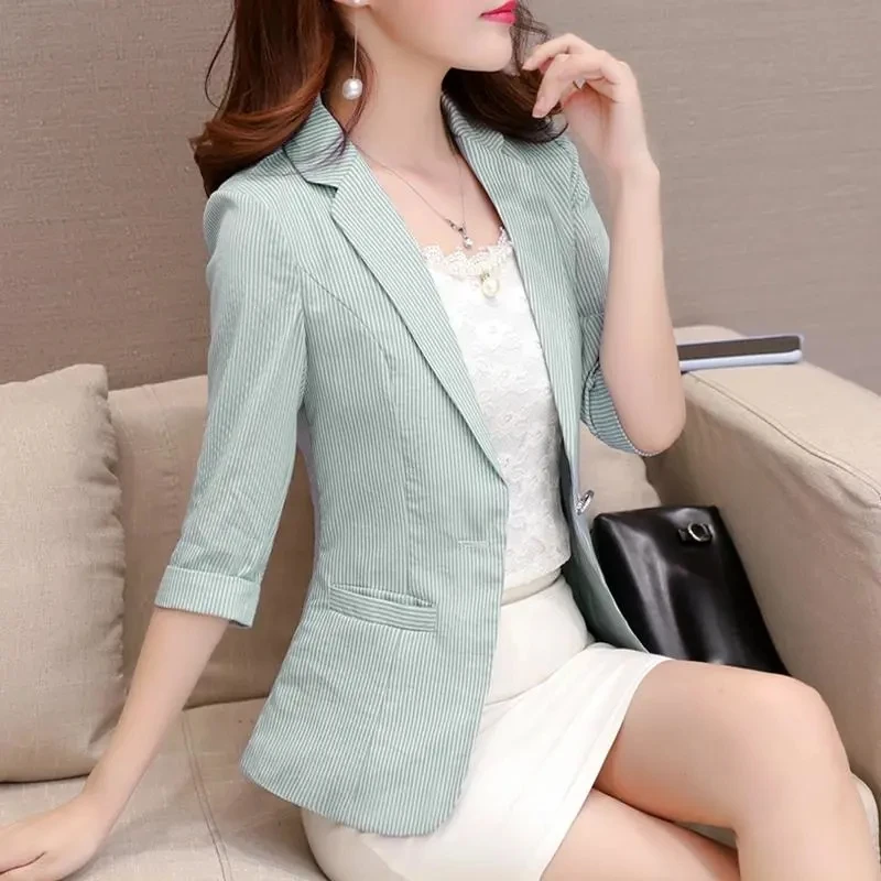 Women Summer Jackets Blazer Work Women Spring Summer Blazers 2023