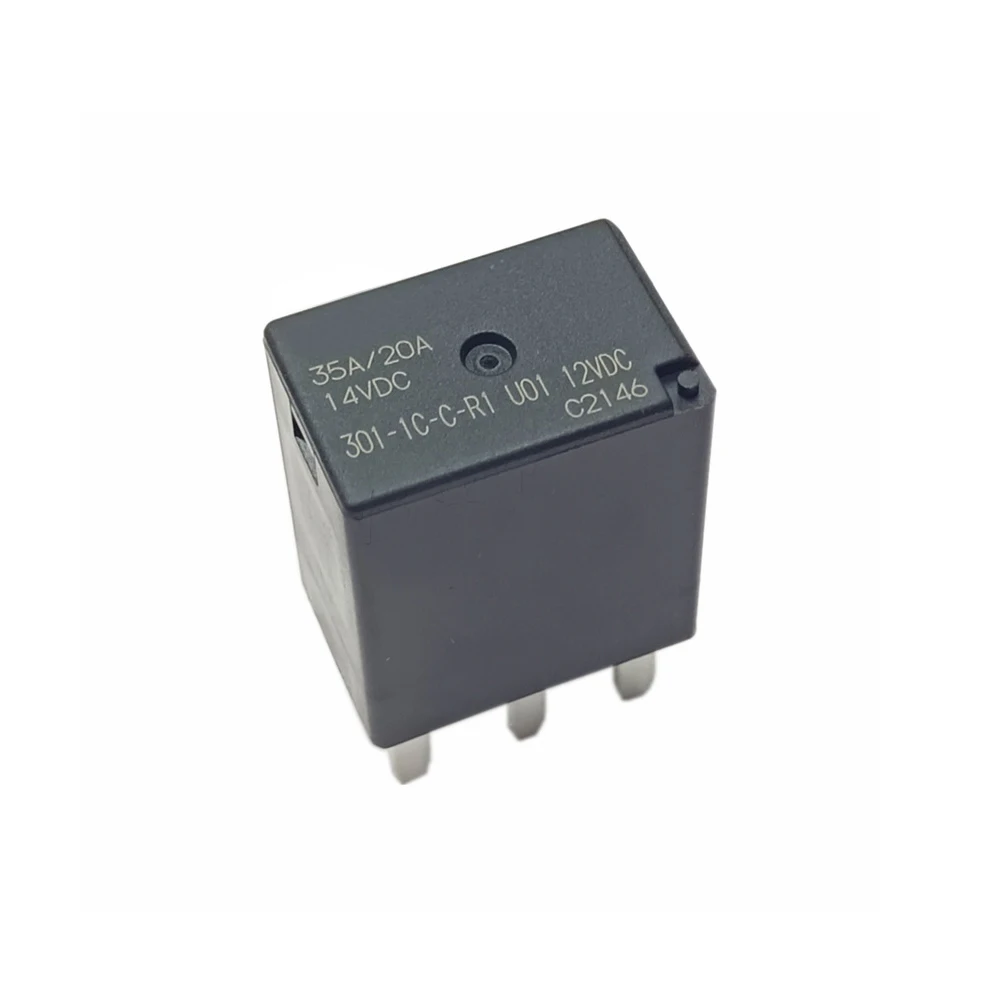 

1PCS 12VDC 301-1C-C-R1 U01 Automotive Relay 35A 5 Feet SPNO & SPDT Contact Micro 280 Automotive Relay