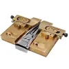 Industrial Sewing Machine Hat Folder  KS177 Tap Atta Ching Folder For Double Needle Overlock Stitch Binder 6