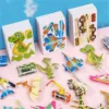 Animal Magnets for Toddlers Age 1 25PCS Puzzle 3D Cartoon Animal Puzzle 2024 New Children's 3D Puzzle Toy 3D 4 Year Boy Stem 6