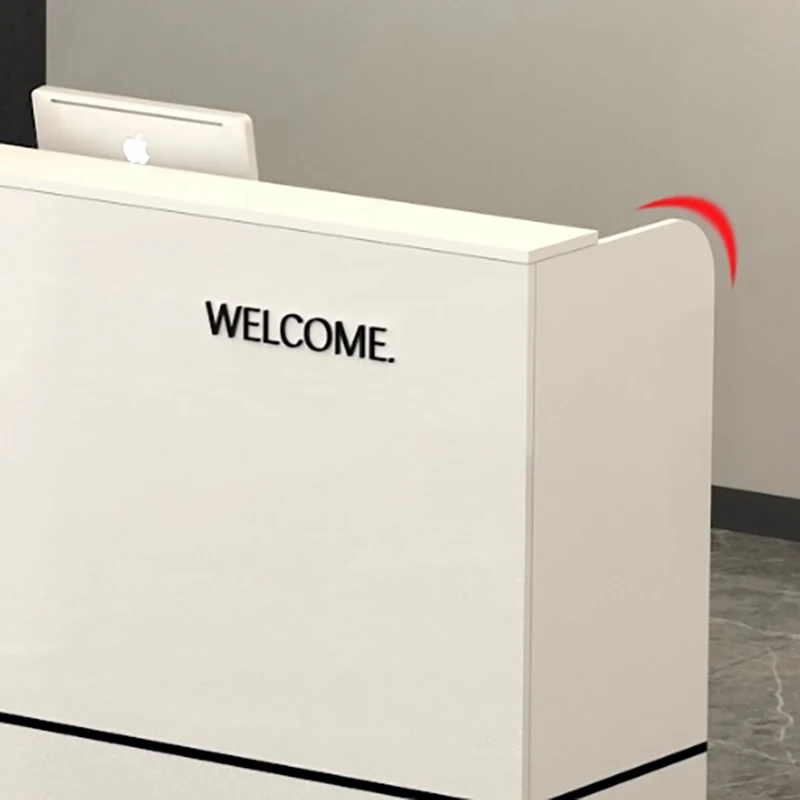 Reception Desks Aesthetics Simple Modern Display Reception Desk Commercial Furniture