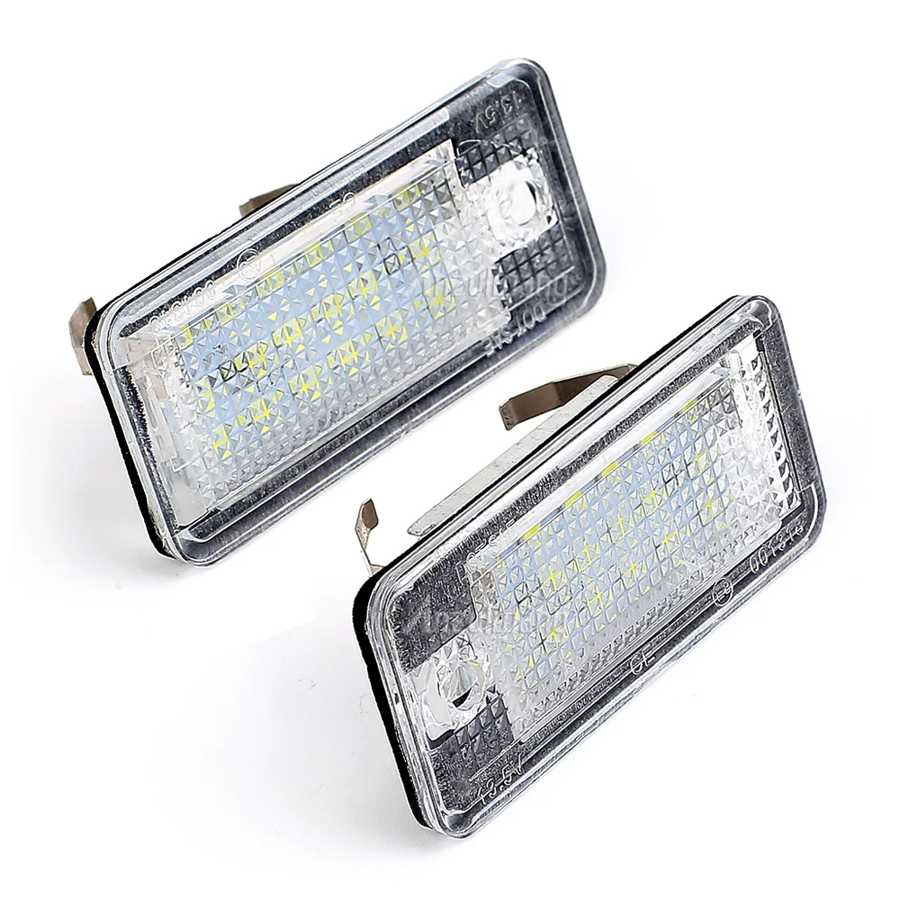 Audi A6 C6 Luci Targa LED Per Audi A3, A4, A6, A8, Q7 - 18 SMD, Impermeabili, Plug&Play (2 Pezzi) Audi A4 B7 - Foto 12