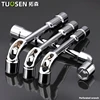 TUOSEN L Type Pipe Perforation Elbow Wrench Double Head Outer Hexagon Socket Sleeve Spanner Remove Fix Screw Nut 1