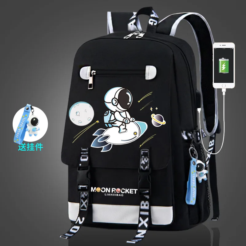 2024 New Kids zaino Cartoon Astronaut Teenages zainetto zaino impermeabile primario ragazzi ragazze ortopedico Mochila Infantile