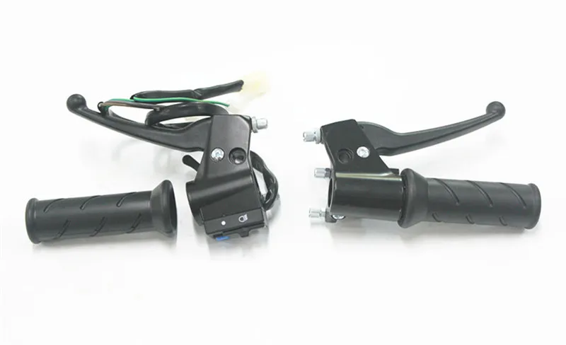 

Handlebar Switch Assembly 2x 7/8" Motorcycle Handlebar Horn Turn Signal Electric Start Lever Controller Pgt P50 Handle Switch