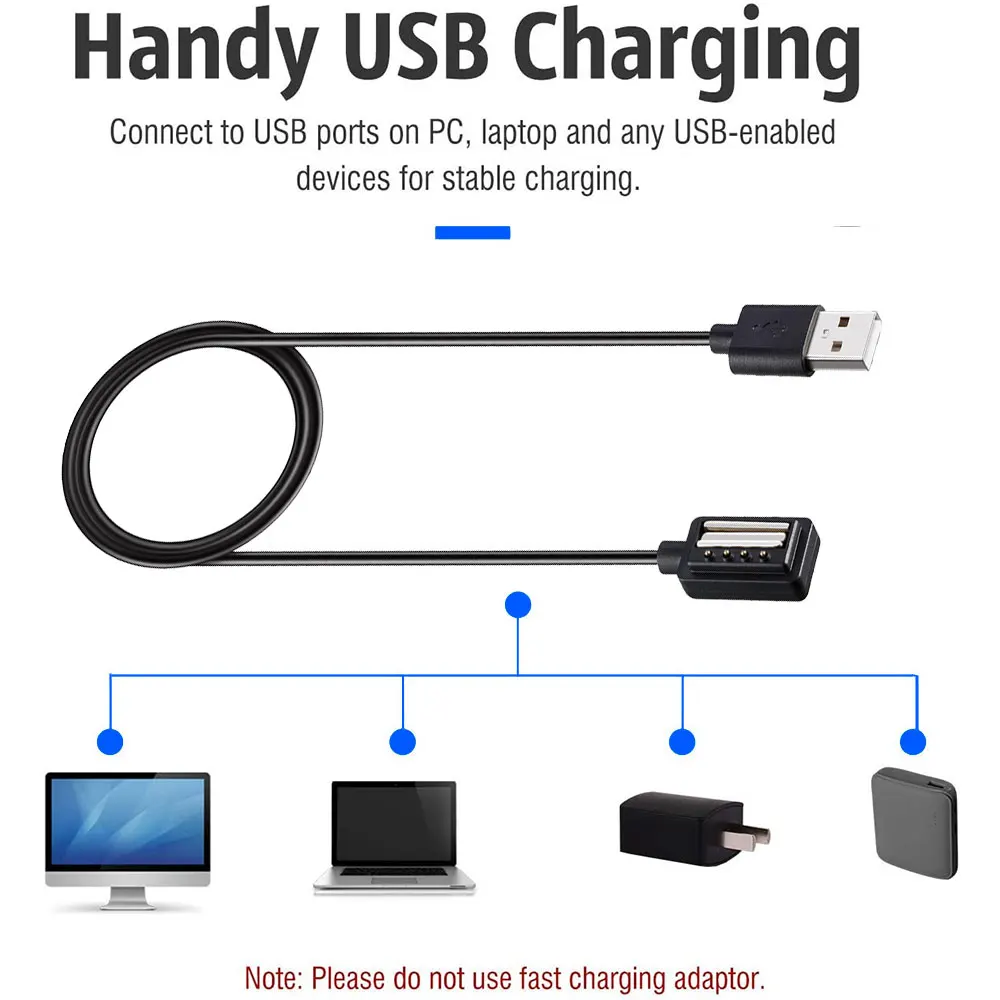 USB 충전기 Suunto 9 barrio Spartan Sport Ultra 충전 케이블 Dock Cradle Suunto D5 Spartan Ultra Ambit 4 스마트 워치 충전기