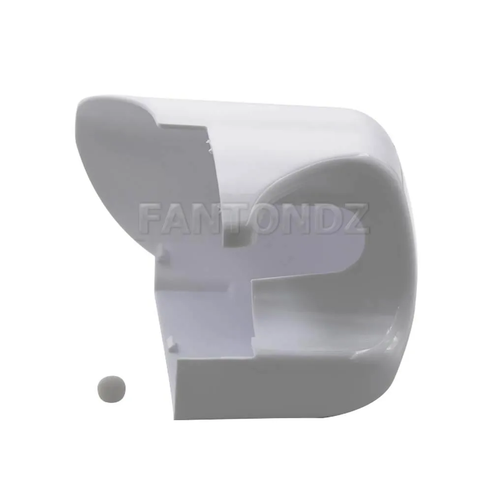 Fiamma F45i Left Or Right Hand Motorhome Awning Outer End Cap Cover Polar White &lrm;04274-01C 98655-014