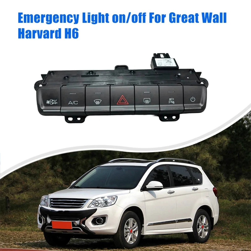 

New Console Panel Switch Emergency Light Switch 3774101XKN11A For Great Wall Harvard H6