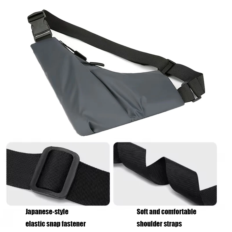 Nylon Chest Bag for Daily Commuting and Outings