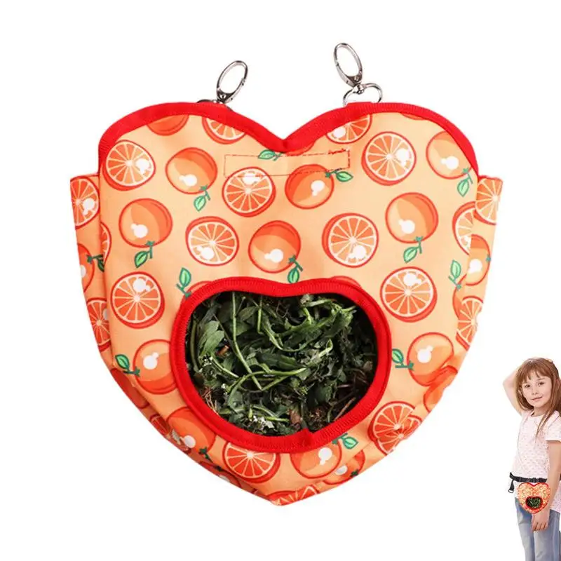 

Hay Bag For Rabbits Rabbit Hay Feeder Slow Feed Hay Bag Bunny Hay Feeders With 2 Metal Buckles Portable Hay Storage Bag For