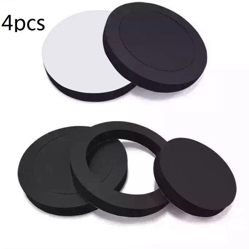 

4pcs Universal Car Speaker Ring Sound Insulation Accessories Auto Audio Enhancer System Soundproof Bass Door Trim Self Adhesive