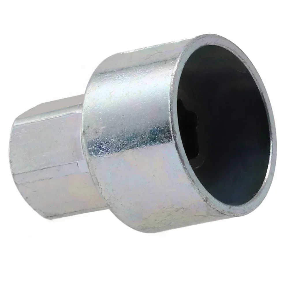 Tire Wheel Lock Anti-Theft Screw Lug Nut Bolts 62 Key Socket For BMW F20/F21 Silver Steel Auto Accessories Tools