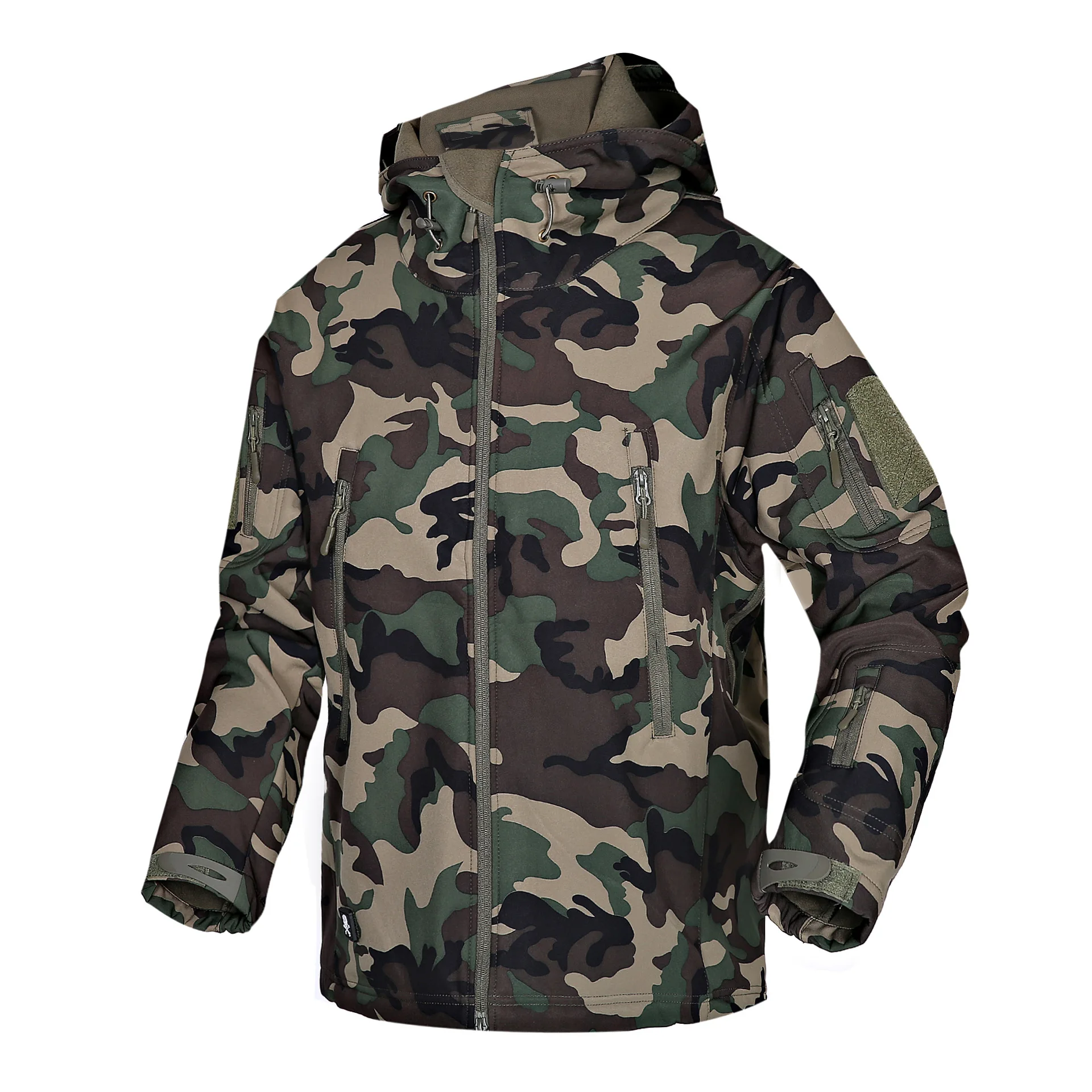 

Clothing Autumn Men's Military Camouflage Fleece Jacket Army Tactical Clothing Multicam Male Camouflage Windbreakers