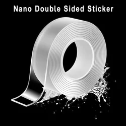 Multi - Length Transparent Acrylic Reusable Waterproof Double - Sided Nano Tape - 3meters (Nano tape)