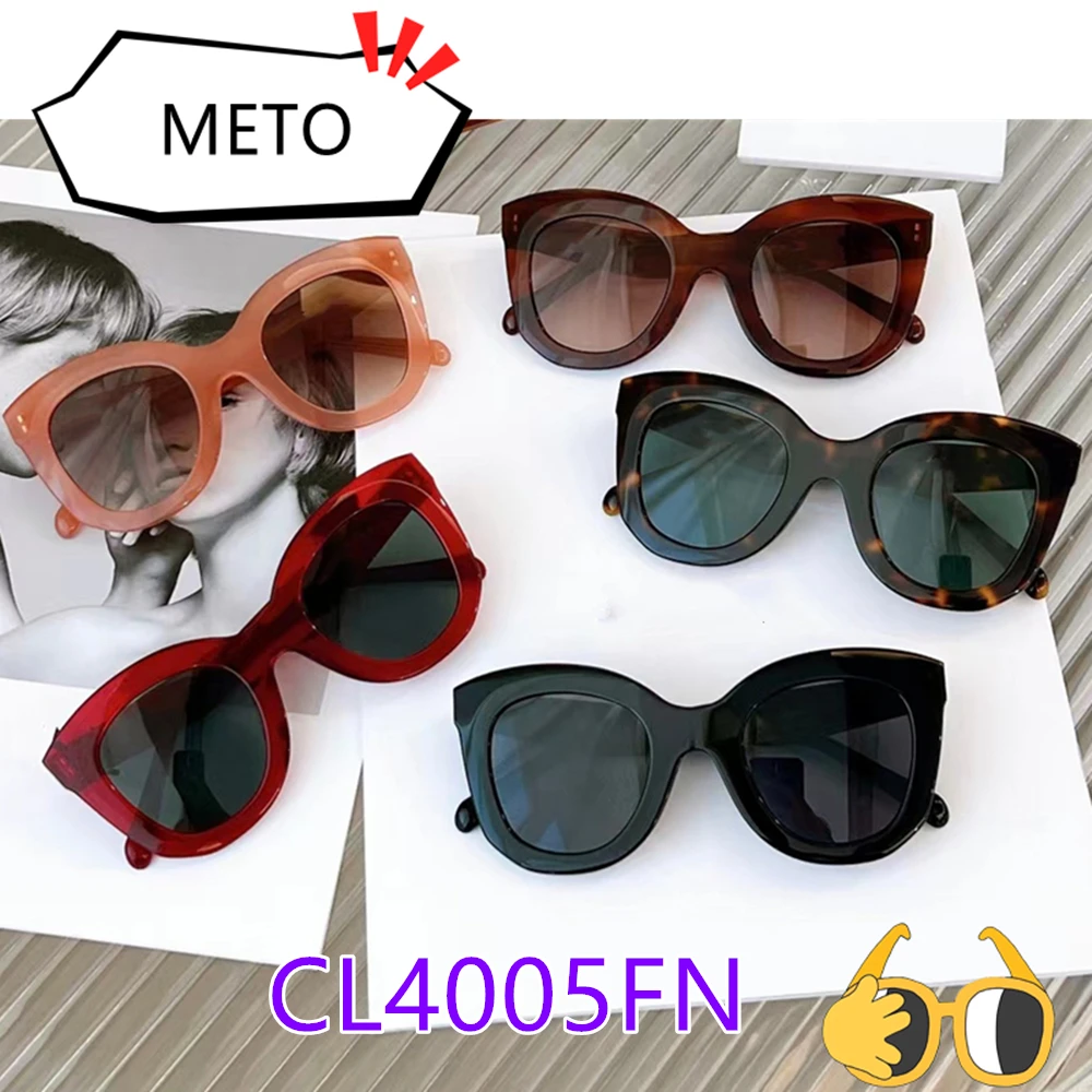 

Round Sunglasses CL4005FN Arc de Triomphe Fashion UV400 Lenses Brand Design Frame Women Men Trend Eyeglasses 4005FN NEW METO