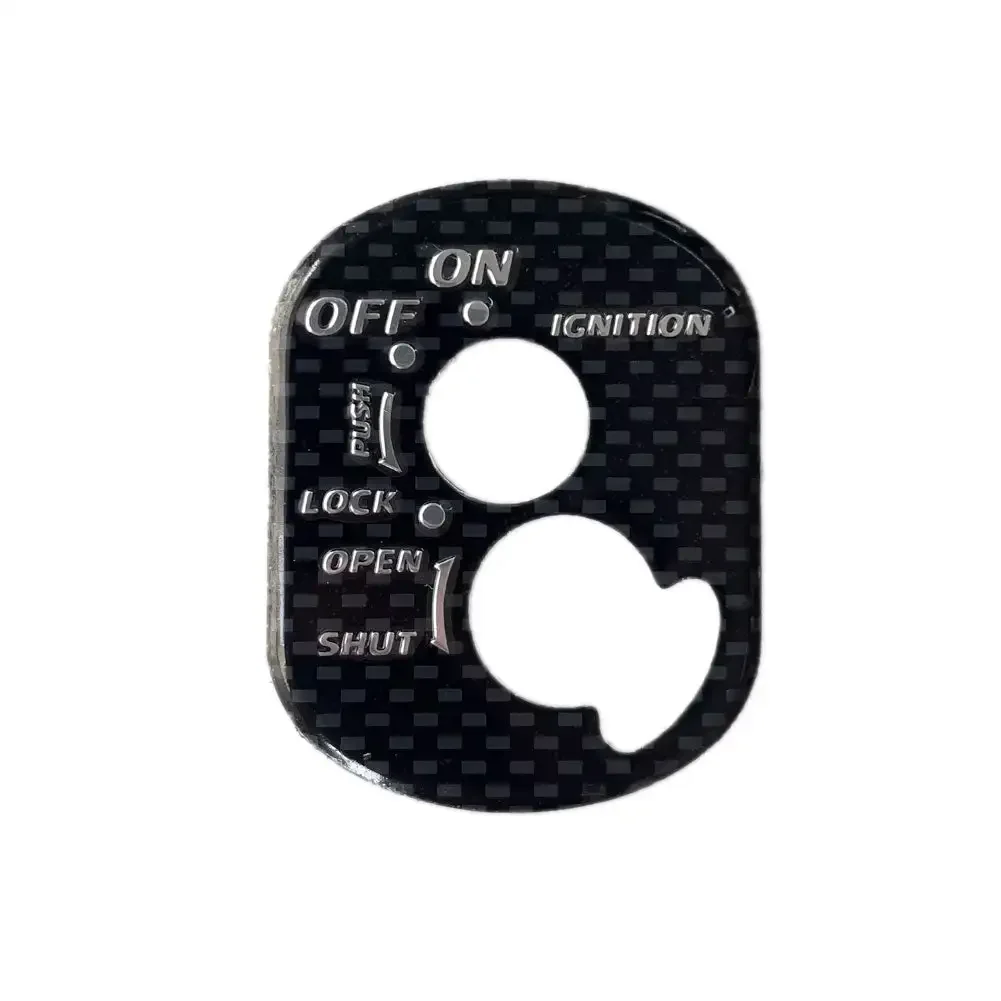 Premium Aluminum Motorcycle Ignition Switch Key Lock Cover - Motorbike Accessory