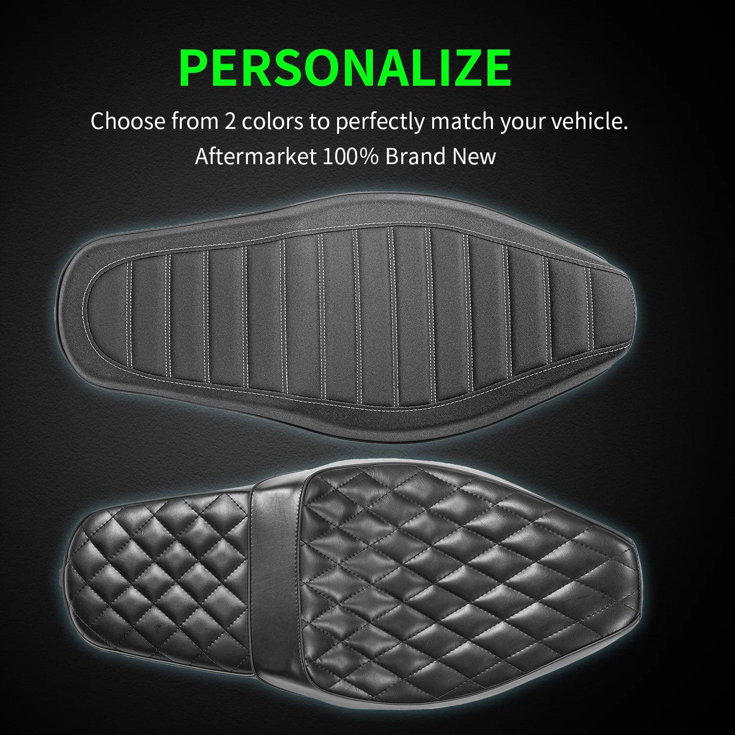 Cuscino Sella Per Honda Rebel CMX 1100 - In Pelle, Impermeabile, Per Conducente O Passeggero - Foto 3