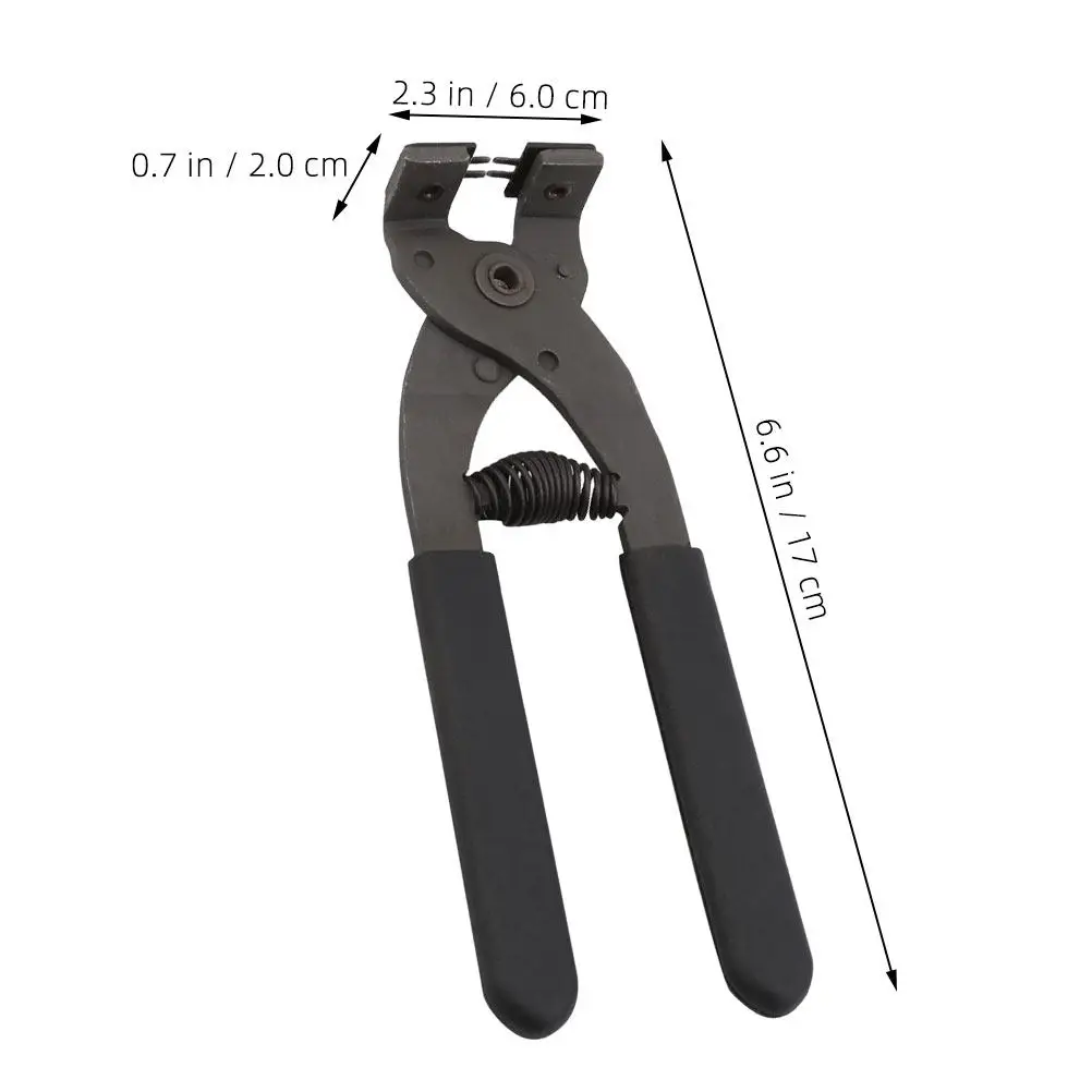 정밀 탄소강 홀 펀치, 인체공학적 무소음 펜치 (벨트, 시계줄 제작 도구) 4mm 4날