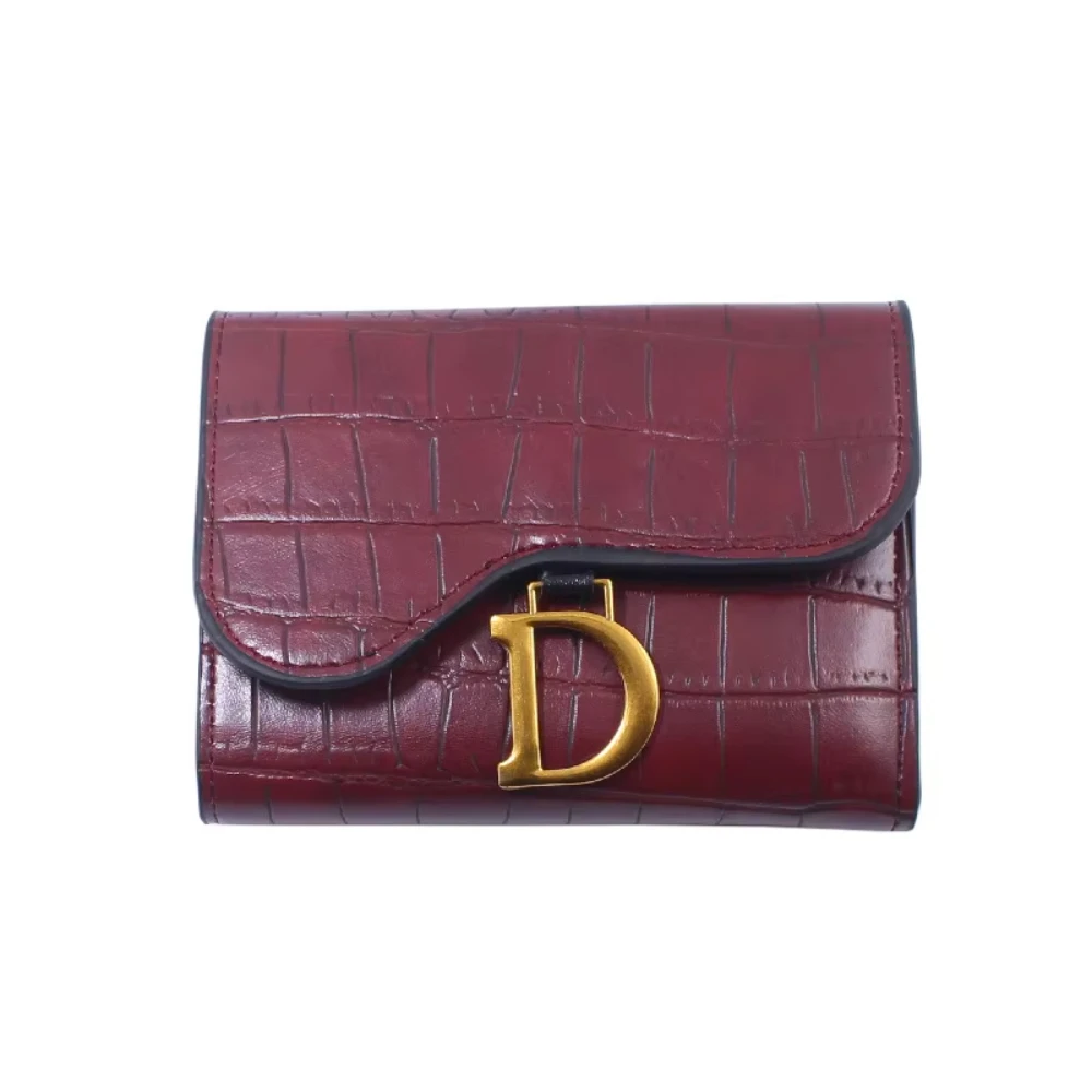 Women Short Wallet Small Fashion Luxury Brand Leather Purse Ladies Card Bag For Women Clutch Female Purse Money Clip Wallet 3