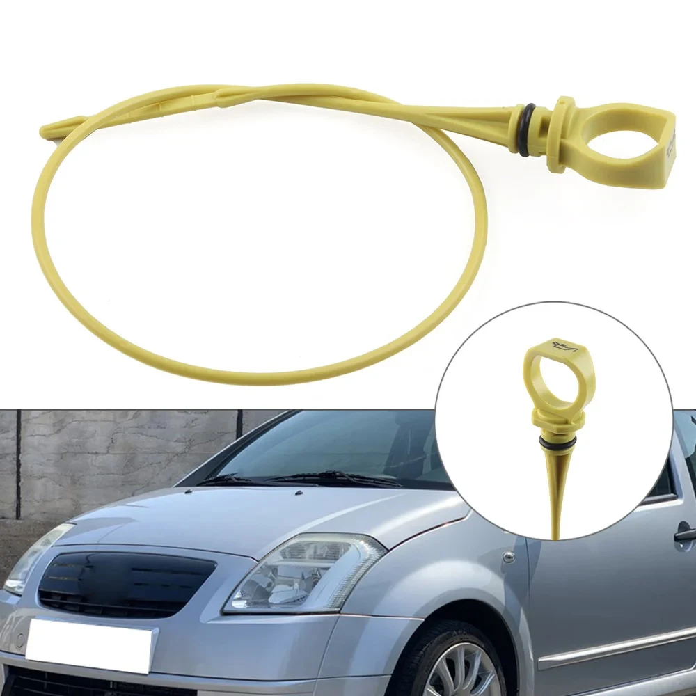 Compatible With Peugeot 206 Hatchback(2A/C) 307(3A/C) Oil Dipstick 1.4 HDI 1174.85 fit Diesel Engine 4