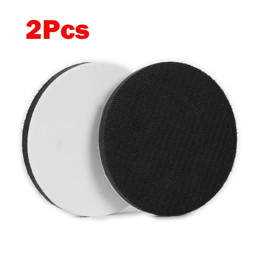 

2pc 5 Inch 125mm Soft Sponge Interface Pad Hook Loop Soft Foam Interface Sanding Disc Sander Buffer Backing Pad For Sanding Pad