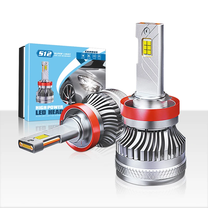 ASLENT 136W 48000LM H7 H4 H1 H3 Led Lamp Double Copper Tube Led Light Car H11 H8 HB3 9005 HB4 9006 9012 Headlight Bulb White