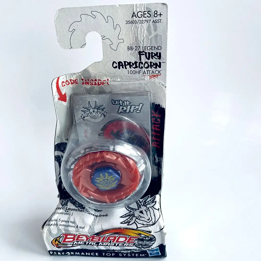 

TOMY BEYBLADE BB-27 Metal Masters Fury Capricorn Booster Pack Legend