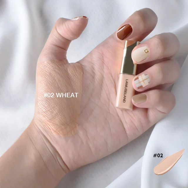 1pc Mini Concealer Liquid Foundation To Cover Dark Circles and Acne Marks Face Color Corrector 4 Colors Facial Makeup Cosmetics 9